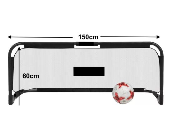 Tērauda mobilie saliekamie futbola vārti Bilaro Goal 150 Для футбола