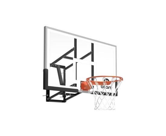 Basketbola vairogs Bilaro Montana Class X (136x80 cm, rūdīts stikls) ar grozu un tīkliņu Для баскетбола