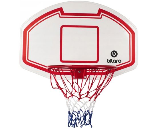Basketbola vairogs Bilaro Indiana (90x60 cm) ar grozu un tīkliņu Для баскетбола