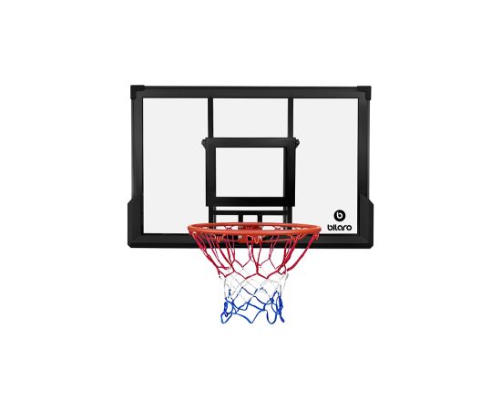 Basketbola vairogs Bilaro Dakota (120x80 cm, polikarbonāts) ar grozu un tīkliņu Для баскетбола