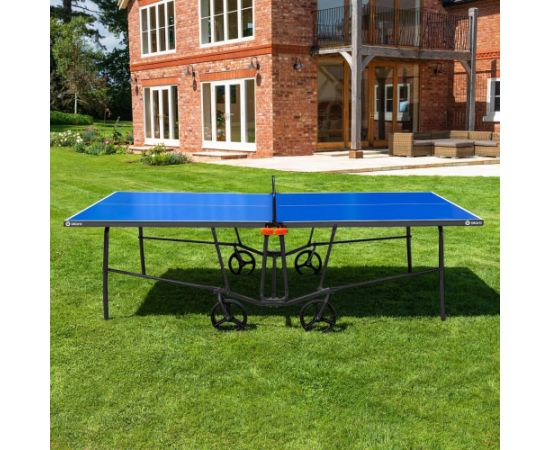 LAUKO GALDA TENISS BILARO SUNNY OUTDOOR (4MM ALUMĪNIJS, ZILS) Настольный теннис