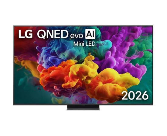 LG QNED87 evo AI, 65'', 4K UHD, QNED Mini LED, black - TV Televizori