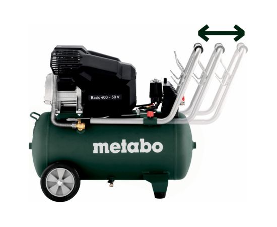 Virzuļa kompresors Metabo Basic 400-50 V Gaisa kompresors