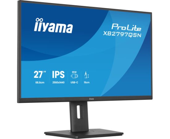 Iiyama ProLite XB2797QSN-B1 (68.5 cm (27 inches), black, QHD, IPS, HDMI, DP, USB hub, daisy chain) LED / LCD мониторы