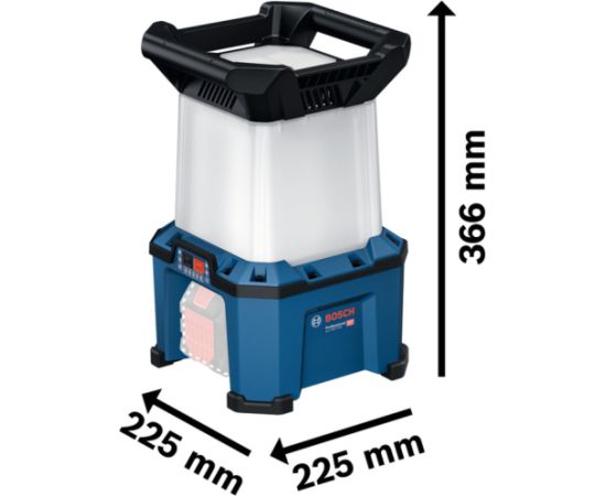 Bosch Powertools cordless construction light GLA 18VH-7500 Professional Dekoratīvais apgaismojums 