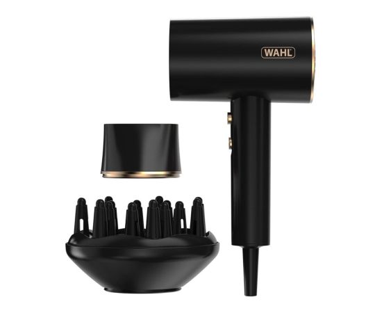 Wahl Ionic Flow hair dryer 2100 W Black, Gold Matu fēni