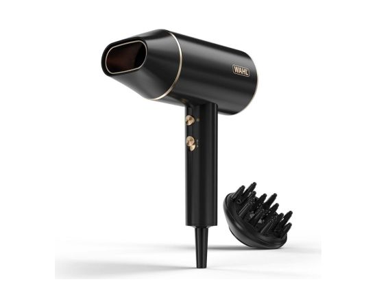 Wahl Ionic Flow hair dryer 2100 W Black, Gold Matu fēni