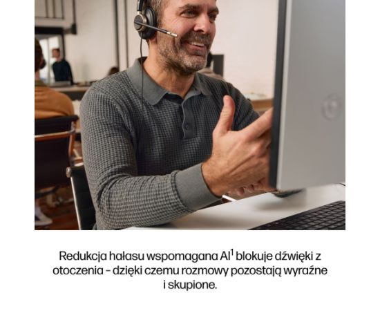 HP Poly Mission 825 Stereo USB Wired Headset Наушники