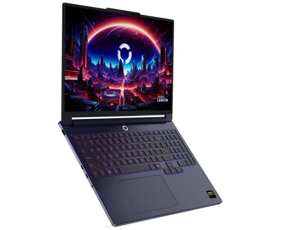 Lenovo Legion 7 16AGP11 Ryzen AI 7 450 16''WQXGA OLED 240Hz 500nits LBL Glossy 32GB LPDDR5X-8533 SSD1TB GeForce RTX 5060 8GB Cam5.0MP + IR 84Wh W11Pro Nebula Portatīvie datori