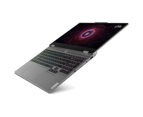 Lenovo LOQ 15AHP9 Ryzen 7 7445HS 15,6''FHD 144Hz IPS 300nits AG 16GB DDR5 5600 SSD512 GeForce RTX 4050 6GB Cam720p 60Wh NoOS Luna Grey Portatīvie datori