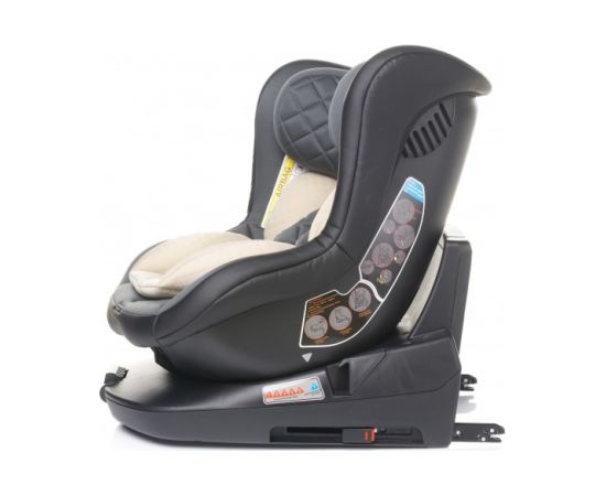 4baby Autosēdeklis ROLL-FIX ISOFIX red 0-18kg [A] Autokrēsli un palikņi