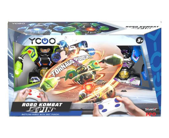 SILVERLIT YCOO Radio vadāmā rotaļu komplekts Robo Kombat Tornado Radio vadāmās rotaļlietas (RC)