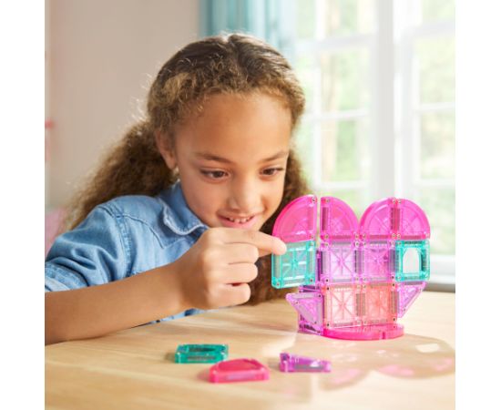 MAGNA-TILES Набор Микромагс компакт "Heart to Heart", 26 деталей Конструкторы