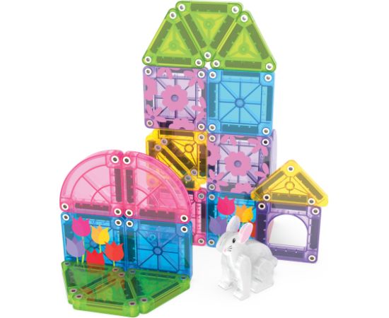 MAGNA-TILES Набор Микромагс компакт "Spring Garden", 24 деталей Конструкторы