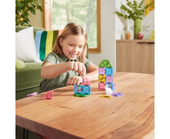 MAGNA-TILES Набор Микромагс компакт "Spring Garden", 24 деталей Конструкторы