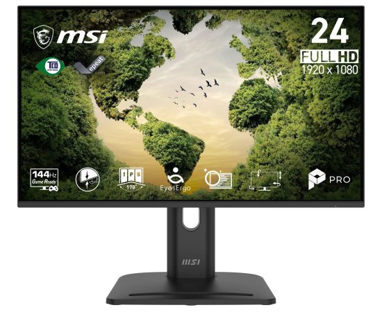 Monitors MSI PRO MP245PGN E14 23.8 /LED/FHD/FLAT/144Hz LED / LCD мониторы