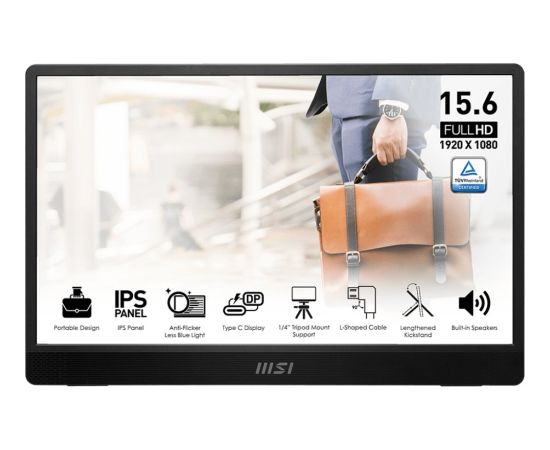 Monitors MSI PRO MP161DE E2U Monitori