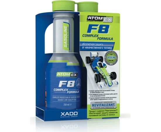 Atomex F8 Gasoline XADO Autoķīmija un smērvielas
