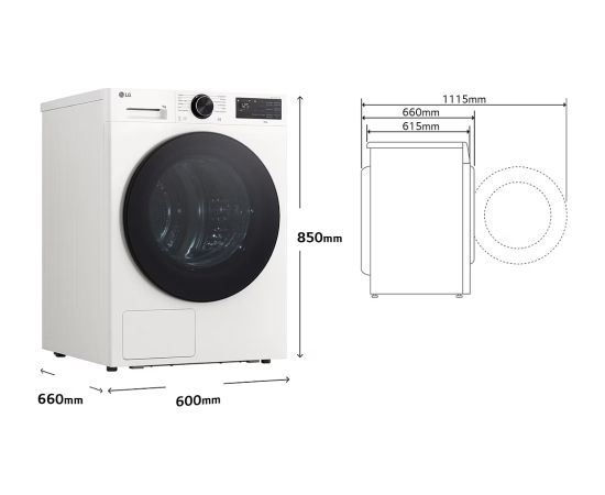 LG RHX5009TLB Jaunumi Sadz. tehnika