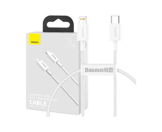 Baseus Superior Series Провод USB-C / Lightning / 20W / PD / 0.25m Дата USB-кабели