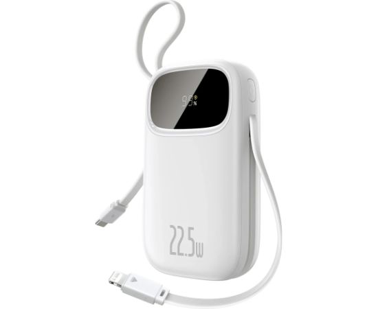 Baseus EnerFill FC31 Pārnēsājamā baterija 20000 mAh 22.5W USB-C + Lightning / balts Power Banks