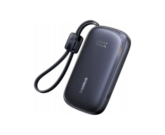 Baseus EnerFill FC21 Qpow 3 Ultra Pārnēsājamā baterija 20000 mAh 22.5W / melns Power Banks