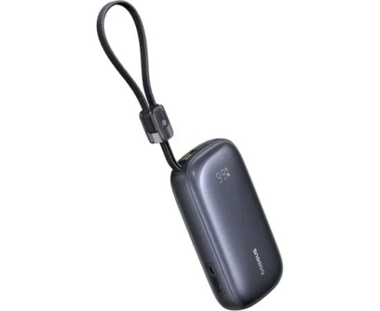 Baseus EnerFill FC21 Qpow 3 Ultra Pārnēsājamā baterija 20000 mAh 22.5W / melns Power Banks