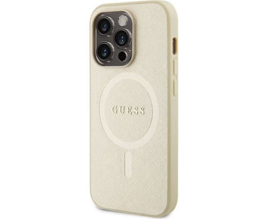 Guess Saffiano MagSafe Back Case Защитный Чехол для Apple iPhone 15 Pro Max Чехлы - альтернативные