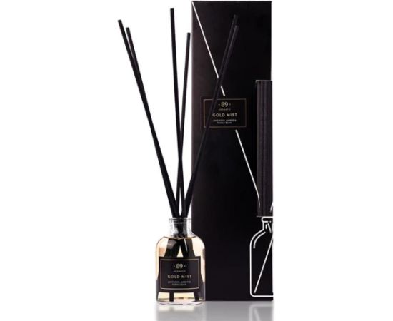 Aromatic89 Gold Mist, classic bottle, 50 ml - Reed diffuser Освежитель воздуха в машине