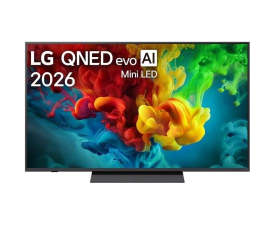 LG evo AI QNED83, 55'', 4K UHD, QNED Mini LED, black - TV Televizori