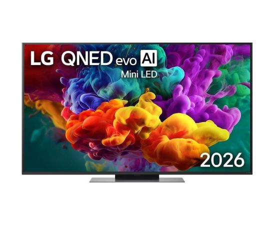LG QNED87 evo AI, 55'', 4K UHD, QNED Mini LED, black - TV Televizori