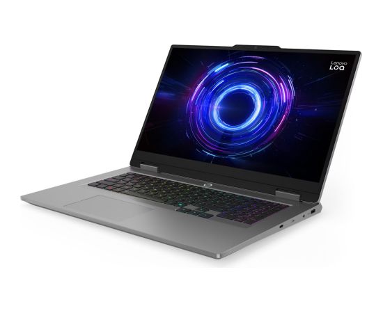 Lenovo LOQ 17IRX10 (83JH000XGE) (gray, Intel® Core? i7-14700HX, NVIDIA GeForce RTX 5070, 16 GB DDR5, 512 GB (512 GB SSD), Windows 11 Home) - German - DE Layout Portatīvie datori
