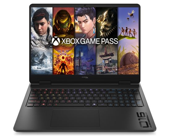 OMEN by HP HyperX OMEN 16-ap1091ng (black, AMD Ryzen 9 8940HX, NVIDIA GeForce RTX 5070, 16 GB DDR5, 1 TB (1 TB SSD), Windows 11 Home) - German - DE Layout Ноутбуки