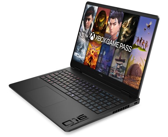 OMEN by HP HyperX OMEN 16-ap1091ng (black, AMD Ryzen 9 8940HX, NVIDIA GeForce RTX 5070, 16 GB DDR5, 1 TB (1 TB SSD), Windows 11 Home) - German - DE Layout Ноутбуки