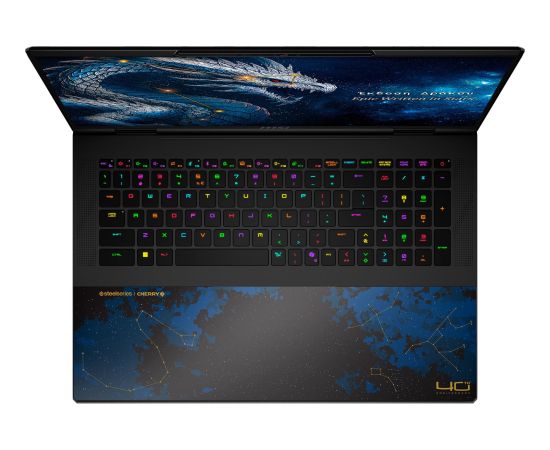MSI Titan 18 HX Dragon Edition Draco Epic A2WJ-1218 (black, Intel® Core? Ultra 9 290HX Plus, NVIDIA GeForce RTX 5090, 96 GB DDR5, 4 TB (2 TB SSD & 2 TB SSD), Windows 11 Home) - German - DE Layout Portatīvie datori