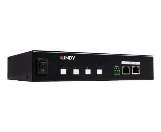 Lindy 4 Port IPower Switch (32622) (black, intelligent PDU with 4 measurable and switchable power outputs) Jaunumi - Audio-Video