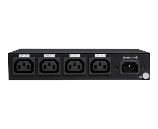 Lindy 4 Port IPower Switch (32622) (black, intelligent PDU with 4 measurable and switchable power outputs) Jaunumi - Audio-Video