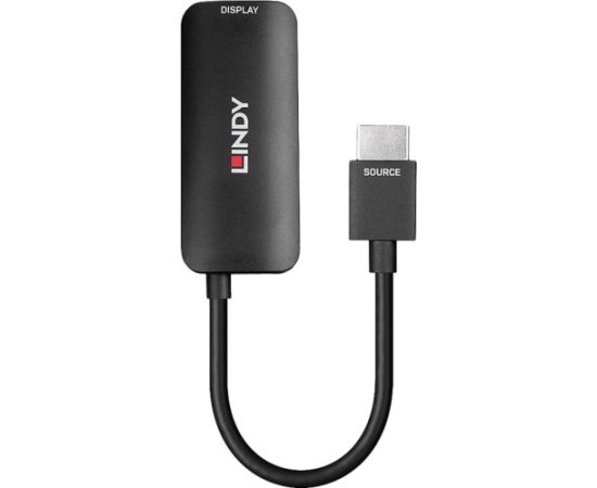 Lindy Converter HDMI 4K80 > DisplayPort 1.4 (black, 16cm) HDMI vadi