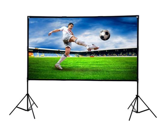 Extralink Foldable Projection Screen, 186 x 105 cm Diagonal 84 " White Projektori
