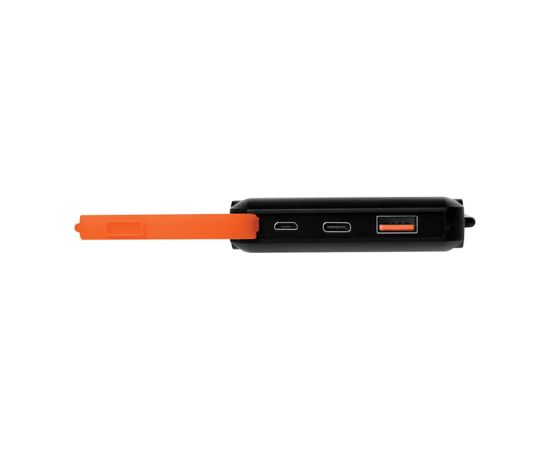 Logilink Solar Powerbank 10000 mAh, Flashlight, 2x USB-A QC & 1x USB-C PD PA0273 Power Banks