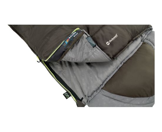 Outwell Contour Supreme Sleeping Bag 220 x 85 cm -20/13 °C Left Zipper Guļammaisi