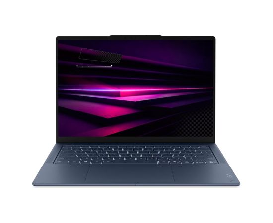 Lenovo Yoga Slim 7 14Q8Y11 Snapdragon Cosmic Blue 14 " OLED WUXGA 1920 x 1200 pixels Glossy Snapdragon X2 Plus X2P-42-100 16 GB Soldered LPDDR5X Solid-state drive capacity 512 GB Qualcomm Adreno GPU Windows 11 Home 802.11be Bluetooth version 5.4 Keyboard  Ноутбуки