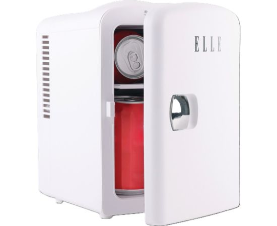 Mini lodówka ELLE Home ESDAF101WHEU 4L biała Auto ledusskapji termoelektriskie