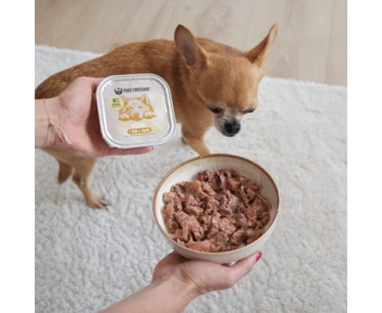 PAKA ZWIERZAKA Rabbit and boar with pumpkin - wet dog food - 150g Suņu barība