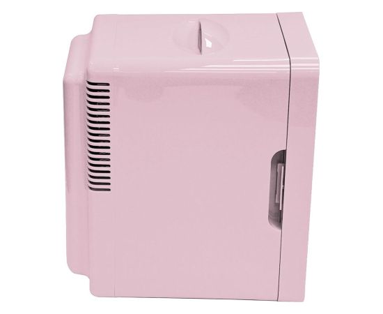 Mini lodówka z lusterkiem do makijażu LED ELLE Home ESDAF01PUEU 6L fioletowa Автомобильные холодильники