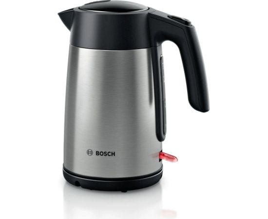 Bosch TWK7L460 electric kettle 1.7 L 2400 W Stainless steel Tējkannas (elektriskās)