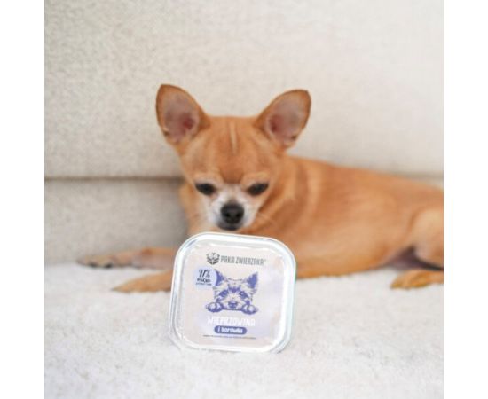 PAKA ZWIERZAKA Pork with blueberries Mono  - wet dog food - 150g Suņu barība