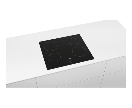 Bosch Serie 2 PUG61RAA5E hob Black Built-in 60 cm Zone induction hob 4 zone(s) Поверхность индукционной плиты