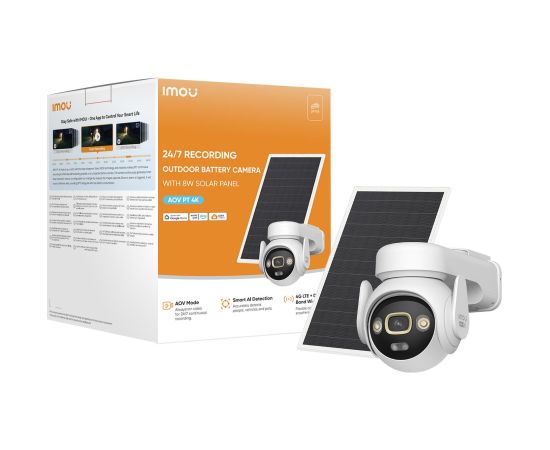 WRL CAMERA AOV PT 4K KIT/IPC-SA7E-T-8M0T3/FSP008 IMOU Video novērošanas kameras