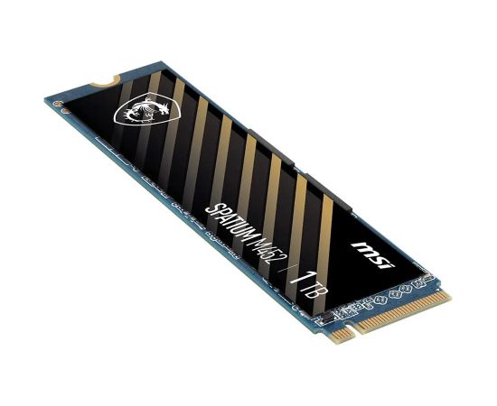 SSD MSI 300xTBW rating MTBF 1500000 h Read speed 3600 MB/s Write speed 3100 MB/s NVMe Yes PCI Express 4.0 M.2 1000 GB SPATIUM M452 S78-440L970-P83 SSD Cietie Diski (Solid state drive)